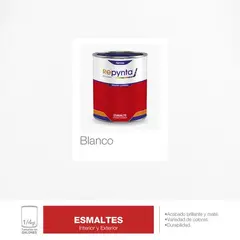 REPYNTA - ESMALTE BLANCO CUARTO GALON