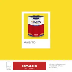 REPYNTA - ESMALTE AMARILLO CUARTO GALON