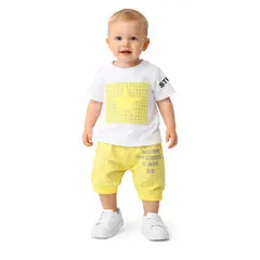 LUSOLSI - Prendas Ropa para niños conjuntos de vestir camiseta y pantalon