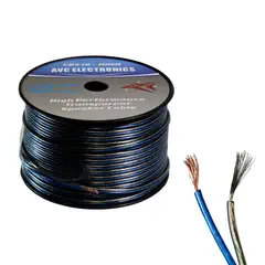 AVC - Cable Cristal Oxigenado c2x12 Azul - Gris 100 Mts C2X12-100M.