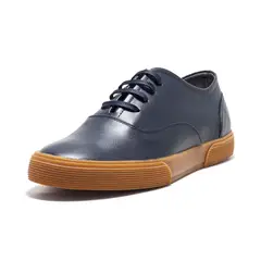 VIOLA - Tenis para hombre zigor azul