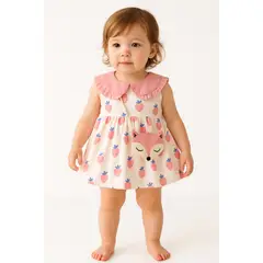 LUSOLSI - Prendas niñas ropa conjuntos vestido enterizo accesorio