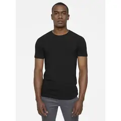 SEVEN SEVEN - Camiseta Para Hombre Manga Corta Color Negro Marca #45091486