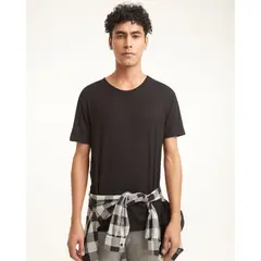 SEVEN SEVEN - Camiseta Para Hombre Manga Corta Cuello Redondo Color Blanco Marca #45091606