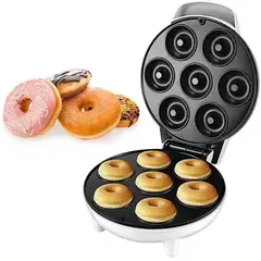 ONE PIXEL - Maquina Mini 7 Donas Postres Antiadherente