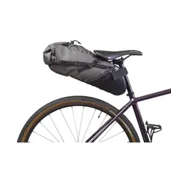ON THE ROAD BAGS - Maleta sillín 11L Gris accesorio bicicleta