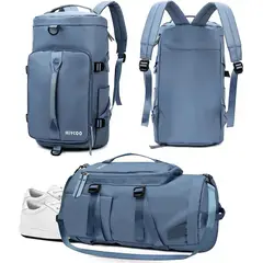 ONE PIXEL - Morral Maleta Camping Bolso Viajero Azul
