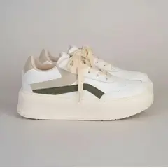 EVEGONZ - Tenis Mujer Zapato Urbano De Moda Beige