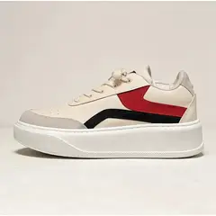 EVEGONZ - Tenis Mujer Zapato Urbano De Moda Beige