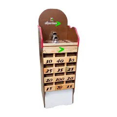 GENERICO - Juego de sapo en madera.