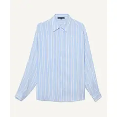 SEVEN SEVEN - Camisa Manga Larga  Para Mujer Azul