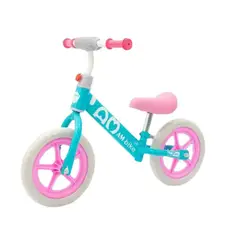 KIDSHOP - Bicicleta Equilibrio Sin Pedales Aprendizaje Niña Color Rosa_.