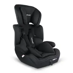 BEBESIT - Sillas para carro bebe Suzuka Luxe Black Grupo 1-2-3