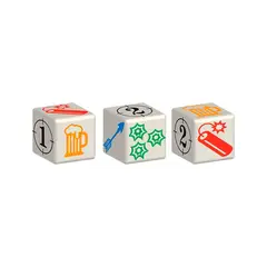 ASMODEE - Bang El Juego De Dados - Juego De Mesa Español