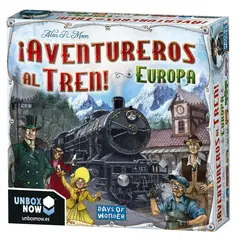 ASMODEE - Aventureros Al Tren Europa Juego De Mesa Español