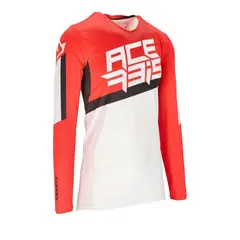 ACERBIS - JERSEY X-FLEX FOUR BLANCO ROJO TALLA XL