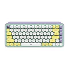 LOGITECH - Teclado Pop Keys Qwerty Brown Color Daydream Bluetooth