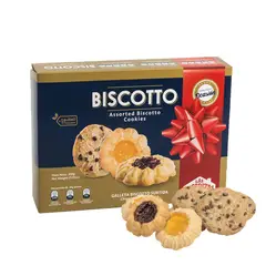 GENERICO - Galletas De Navidad Caseritas Biscotto Surtidas Caja X 200gr