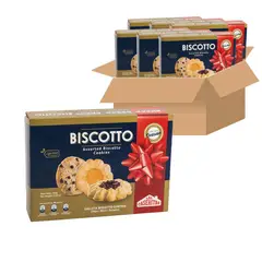 GENERICO - Galletas De Navidad Caseritas Biscotto Surtidas 6 Cajas 200g