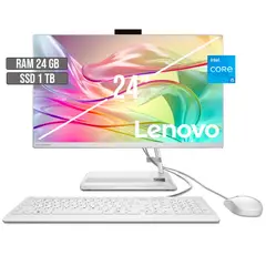 LENOVO - TODO EN UNO INTEL CORE I5-12450H SSD 1TB RAM 24GB LED 24 FHD