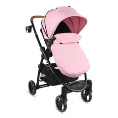 BEBESIT - Coche Moises Bebe Alfa Rosa