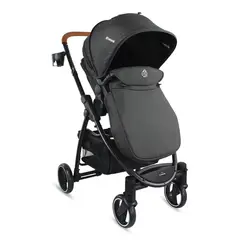 BEBESIT - Coche Moises Bebe Alfa Negro