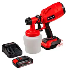 EINHELL - PISTOLA P/PINTAR INALAMBRICA 18V+STARTER KIT 2.5AH