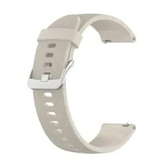 GENERICO - Correa Pulso De Silicona 22mm Para Xiaomi Mi Watch - Beige