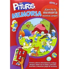 GENERICO - Los Pitufos Memoria Nivel 3. Rojo