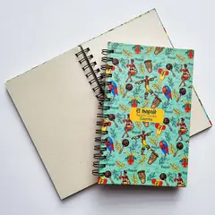 GENERICO - Cuaderno Mapalé Colombiano, 22 x 14 cm, Liso