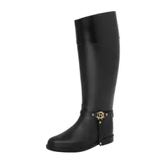 BOTTPLIE - Botas Lluvia Impermeable Mujer Golden Insignia - Negro