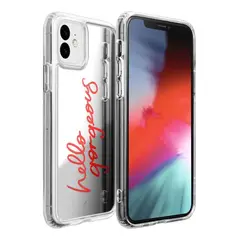 LAUT - Estuche Compatible iPhone 11 Pro Mirror Espejo Hello