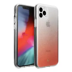 LAUT - Estuche Compatible iPhone 11 Pro Ombré Naranja Escarchado