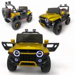 BEBESUNITA - REF 236 Carro Eléctrico Para Niños 4X4 Ll/Caucho C/Remoto