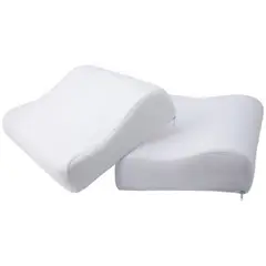ONE PIXEL - Set X 2 Almohada Cervical En Memory Viscoelastico.