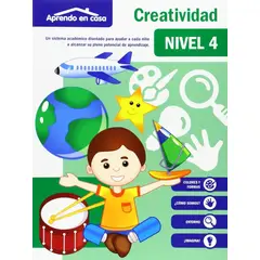 GENERICO - Creatividad Paso A Paso. Aprendo En Casa. Nivel 4