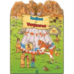 GENERICO - Indios Y Vaqueros. Desplegable Gigante (t.d)
