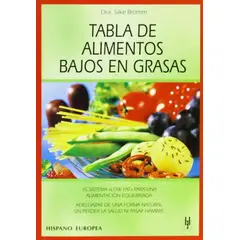 GENERICO - Tabla De Alimentos Bajos En Grasas