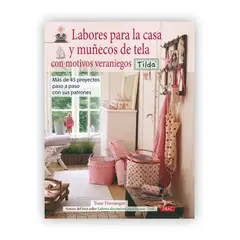 GENERICO - Labores Para La Casa Y Muñecos Tela Con Motivos Veraniegos