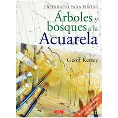 GENERICO - Preparado Para Pintar Arboles Y Bosques A La Acuarela