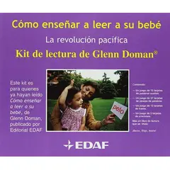EDAF - Cómo Enseñar A Leer A Su Bebé. Kit Con Juegos