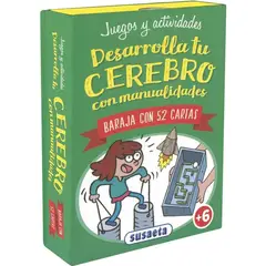 SUSAETA - Desarrolla Tu Cerebro Con Manualidades. Baraja 52 Cartas