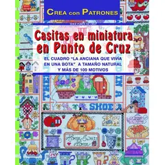 GENERICO - Casitas En Miniatura En Punto De Cruz
