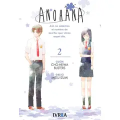 IVREA - Libro Anohana N. 2 Literatura Y Novelas Tapa Blanda Formato Bolsillo 11. 5 X 17 Cm Espanol