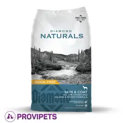 DIAMOND NATURALS - Diamond Skin Coat Salmón 15lb