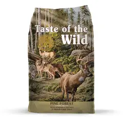 TASTE OF THE WILD - Perros Pine Forest Venado Legumbres 28lb
