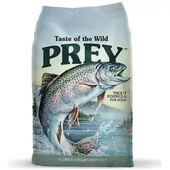 TASTE OF THE WILD - Prey Trout Truch Perros Adultos 25lb Nuevo