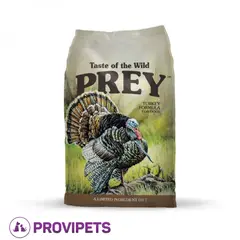 TASTE OF THE WILD - Prey Turkey Pavo Perros Adultos 8lb Nuevo