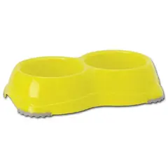 MODERNA - Comedero Bebedero Perros Gatos Antideslizante Verde 330ml