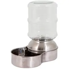 PETMATE - Bebedero Automático Gravedad Perros Gatos Acero Inoxidable